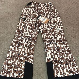 NWT GIRLS NIRTG FACE SKI PANTS SIZE 7/8